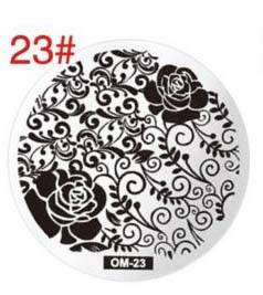 NAIL ART IMAGE STAMPING PLATE (OM-23)