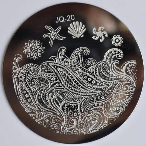 NAIL ART IMAGE STAMPING PLATE (JQ SERIES) - OCEAN