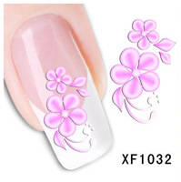 NAIL ART - WATER TRANSFER - FLOWER