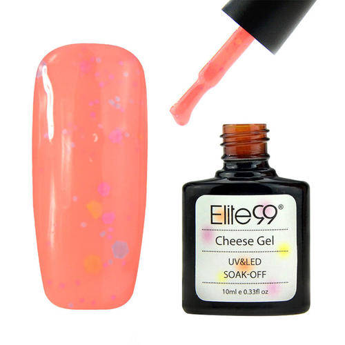 Elite99 10ml Cheese Candy Cream Soak Off UV/LED Gel Polish (Pinkish Orange)