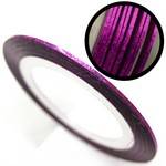 1 ROLL OF STRIPING TAPE FOR NAIL ART -L ASER ROSE PINK
