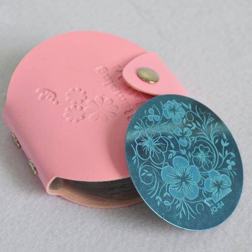 NAIL STAMP PLATE HOLDER - PINK