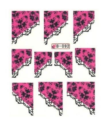 NAIL ART - WATER TRANSFER