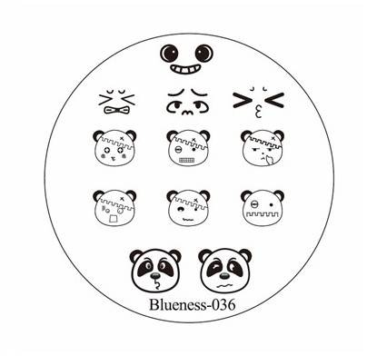 NAIL ART IMAGE STAMPING PLATE (BL-SERIES) ***SALE***