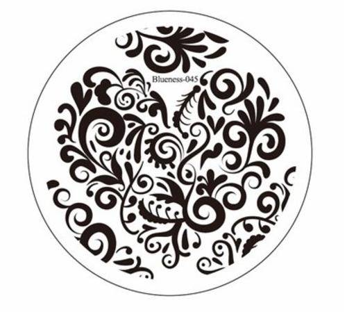 NAIL ART IMAGE STAMPING PLATE (BL-SERIES)