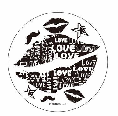 NAIL ART IMAGE STAMPING PLATE (BL-SERIES)