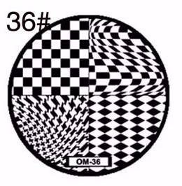 NAIL ART IMAGE STAMPING PLATE (OM-SERIES)