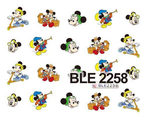 NAIL ART - WATER TRANSFER - MICKEY & MINNIE