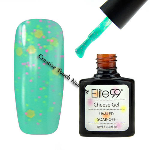 Elite99 10ml Cheese Candy Cream Soak Off UV/LED Gel Polish (Cool Mint)