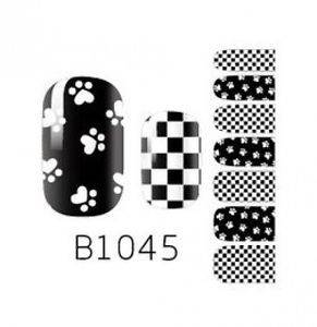 NAIL ART - INSTANT MANICURE WRAP (B SERIES) - PAW PRINT