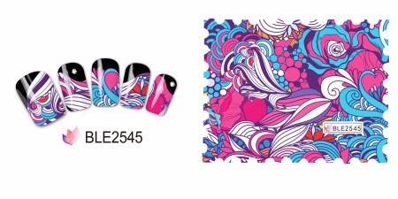 WATER TRANSFER NAIL ART DECAL - STAMP