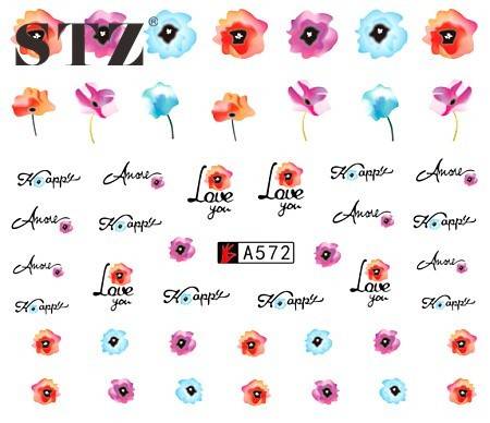 Water Decal Nail Art