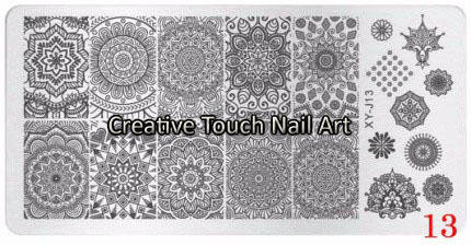 NAIL ART IMAGE STAMPING PLATE (XY-J SERIES) ***SALE***