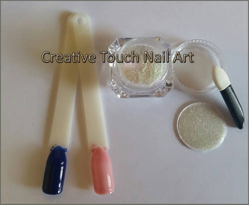 Chrome Mirror Chameleon Color Effect Nail Art Pigment Powder - 1g Jar