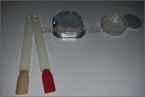 Rainbow Holographic Color Effect Nail Art Pigment Powder - 1.5g Jar