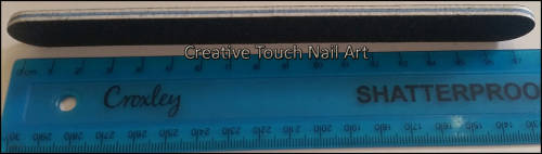 NAIL FILE BLACK  ***SALE***