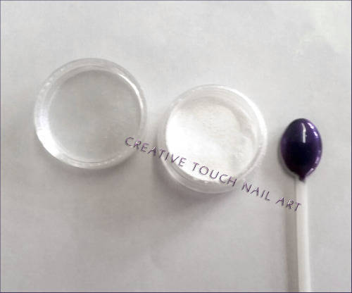 Nail Art Color Chrome Pigment Powder - 1g Jar - Purple ***SALE***