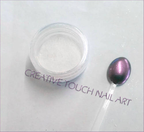 Nail Art Color Chrome Pigment Powder - 1g Jar - Purple ***SALE***