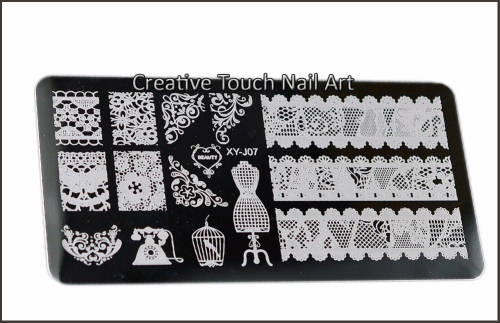NAIL ART IMAGE STAMPING PLATE (XY-J SERIES) ***SALE***