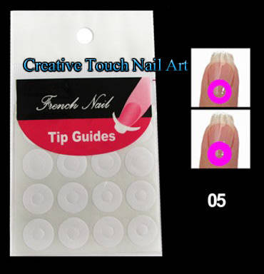 NAIL ART - Nail Art Tip Guides TG1