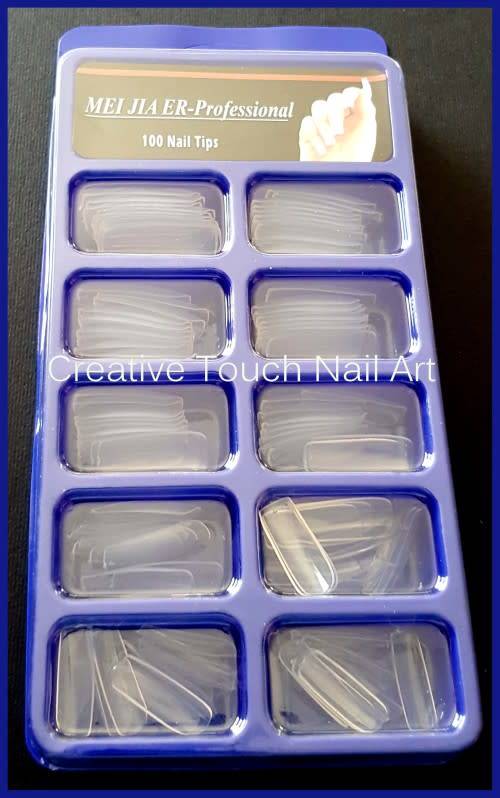 Full Cover False Nails Clear