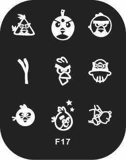 Nail Art Stamping Image Plate