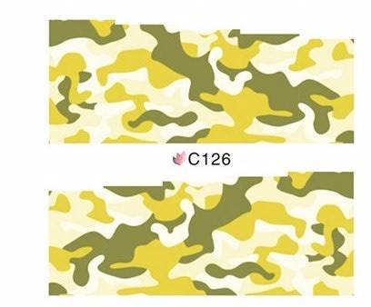 NAIL ART - Camo Water Transfer Nail Art