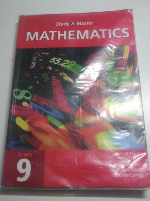 Study & Master Mathematics Grade 9