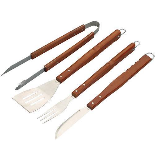 4 Piece Braai Tool Set