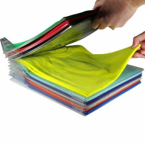 T shirt storage organiser