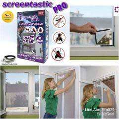 Magnetic mosquito net for windows