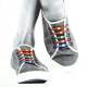 12 x V shoe laces