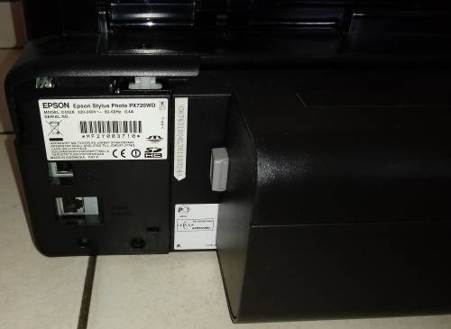 Epson Stylus Photo PX720WD Printer/Scanner/Copier ***Print Head Needs Attention*** Scanner is 100%