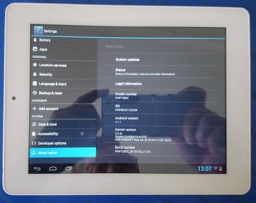 Prestigio Multipad PMP7280C 8" Android Tablet ***needs a little attention***