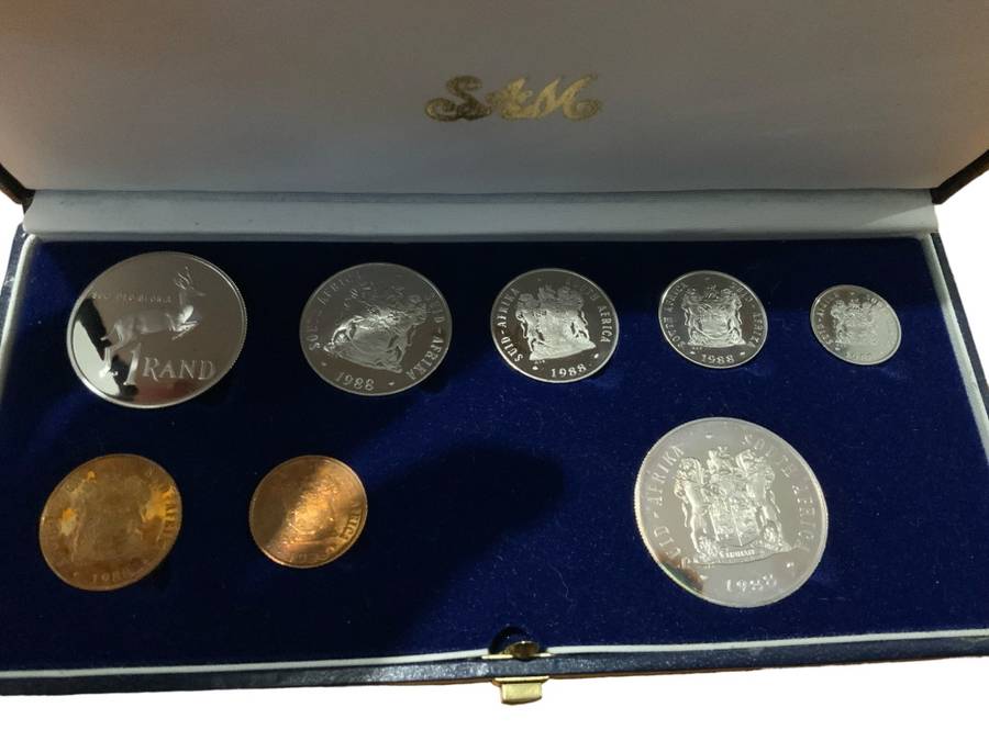 1988 South Africa Short Proof Set
