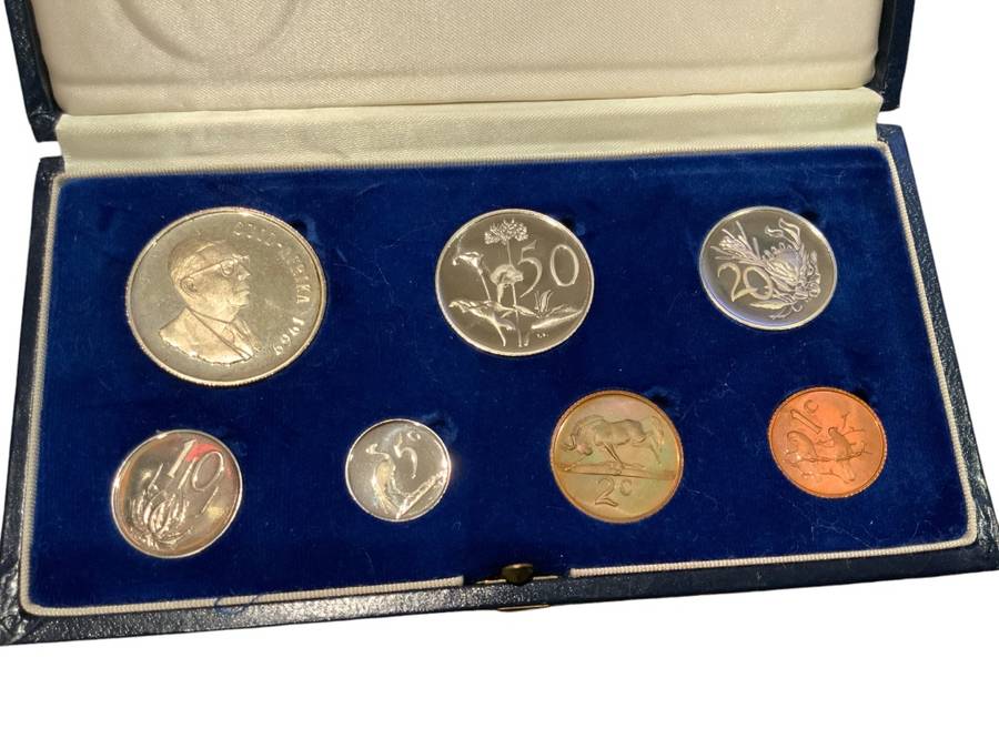 1969 South Africa Short Proof Set