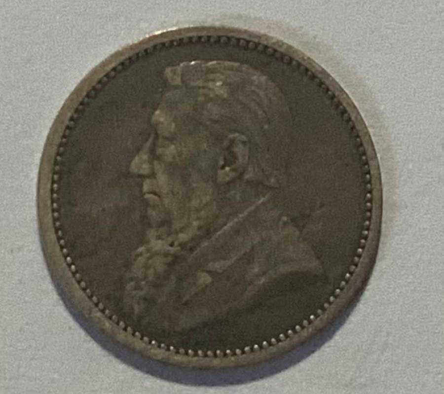 1893 ZAR 3 Pence
