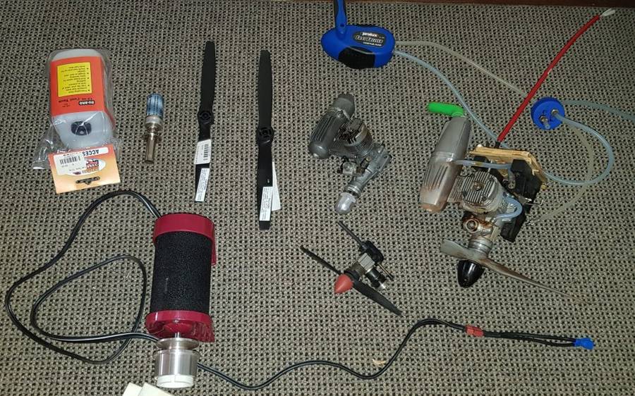 Complete RC Plane Collection - 5 Planes with all accessories
