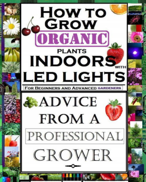 How To Grow Organic Plans Indoors with Led Lights - ZERO Shipping Fee - Ebook