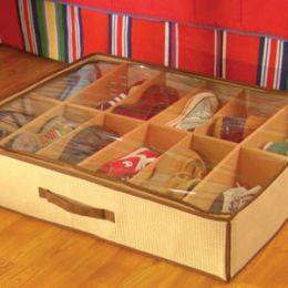 SHOES UNDER -  Protect and Store your Shoes, Accessories and your Childs items too !