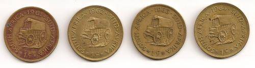 Full set of 1c pieces - 1st Decimal