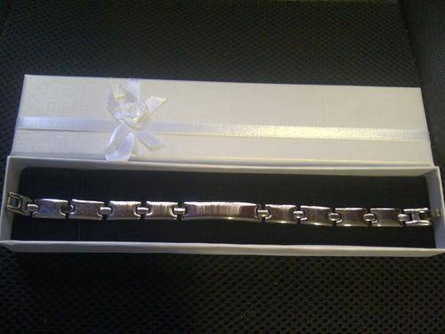 LADIES S/S BRACELET + FREE NAME ENGRAVING