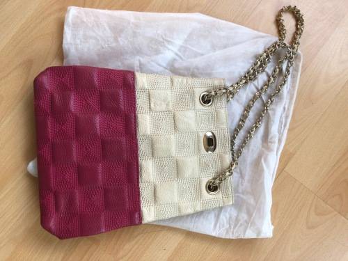 Cherise and Milk Luella 100% Leather Handbag