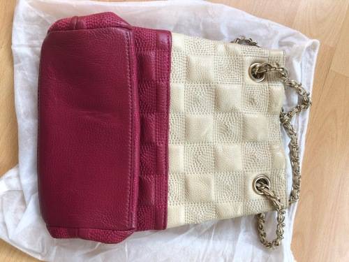 Cherise and Milk Luella 100% Leather Handbag