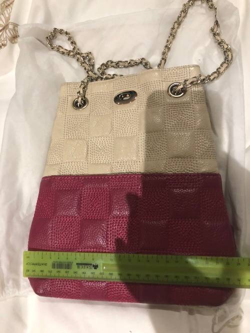 Cherise and Milk Luella 100% Leather Handbag