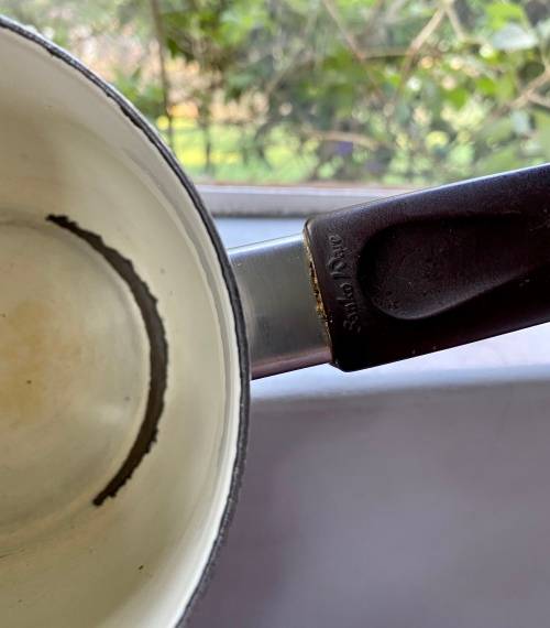 Vintage Sanko Ware Japan - Show pans sauce pan