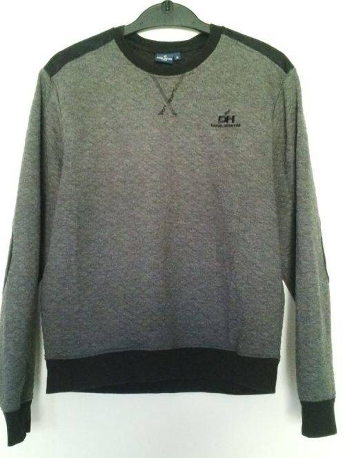 Quilted Sweatshirt with Suede look patche by Daniel Hechter