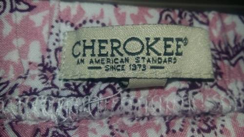 Pink Patterned Shorts by Cherokee size XL