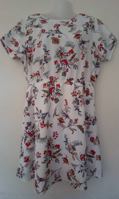 Flowered Dress By Kelso Size 16