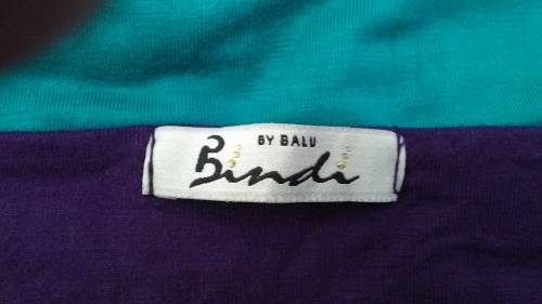 Gorgeous Green and PurpleLong  Dress  by Balu / Bindi Size Medium